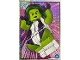Gear No: shav1de033  Name: Avengers Trading Card Game (German) Series 1 - # 33 Comic She-Hulk