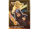 Gear No: sw05deLE22  Name: Star Wars Trading Card Collection (German) Series 5 (Jubiläums-Edition) - # LE22 Darth Sidious vs. Yoda Limitierte Edition