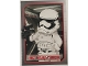 Gear No: swtc015  Name: First Order Trooper Star Wars Trading Card