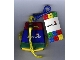 Gear No: tinybackpack  Name: Backpack Multicolor Small with String and Clip