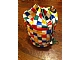 Lot ID: 293608969  Gear No: tote05  Name: Tote Bag, LEGO Logo Pattern, Checkered with Green Drawstring