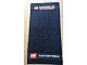 Gear No: towel04  Name: Towel, 10 jaar Legoworld, 70 x 140 cm, Black