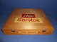 Gear No: wood14  Name: Wooden Storage Box Large Square (Double Latch) Retailer with LEGO Logo and Service Pattern