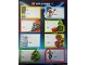 Gear No: wor4961  Name: Gift Tag Stickers, Christmas, Sheet of 8 (wor 4961)