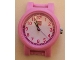 Gear No: bb1027c01  Name: Watch Part, Case Analog - LEGO Logo, Silver Hour and Minute Hands, Medium Lavender Second Hand