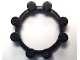 Gear No: bb1008  Name: Watch Part, Case Attachment - Bezel Ring with Studs