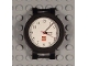 Gear No: bb1010c01  Name: Watch Part, Case Analog - LEGO Logo, Silver Liftarm Hour Hand, Silver Minute Hand, Red Second Hand