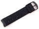 Lot ID: 259623267  Gear No: bb1188c01  Name: Watch Part, Band - Female Classic, Long with Black Buckle and 'WATCH SYSTEM' Text