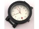Gear No: bb1199c01  Name: Watch Part, Case Analog - Brick 2 x 2, Silver Liftarm Hour Hand, Silver Minute Hand, Red Second Hand
