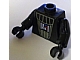 Gear No: bead030pb01  Name: Bead, Minifigure Style Torso with Darth Vader Pattern