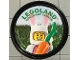 Gear No: pin135  Name: Pin, LEGOLAND Discovery Center Bunny 2 Piece Badge