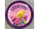 Gear No: pin138  Name: Pin, LEGOLAND Discovery Center Butterfly Girl 2 Piece Badge