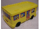 Gear No: 4112776pb03  Name: Duplo Storage Bin Large with Wheels with Animal Bus Stickers - Set 2580
