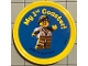 Gear No: pin157  Name: Pin, My 1st Coaster! 2 Piece Badge