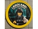 Gear No: pin208  Name: Pin, LEGOLAND Discovery Center Agent Curtis Bolt 2 Piece Badge