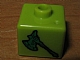 Lot ID: 32043992  Gear No: bead004pb056  Name: Bead, Square with Bionicle Axe Pattern (P1703)