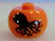 Gear No: bead003pb028  Name: Bead, Globular with Octopus Pattern