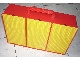 Gear No: 2746c02  Name: Storage Bin with Handle and 9 Compartments with Yellow Baseplate Covers