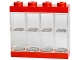 Lot ID: 284558250  Gear No: 5004890  Name: Minifigure Display Case, Small - For 8 Minifigures (4065)