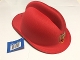 Gear No: 853566  Name: Headgear, Fire Helmet Red, Fire Logo Badge - Rigid Foam