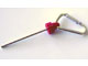 Gear No: bead027c01  Name: Bead, Pen Shaft with Carabiner Clip