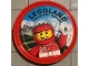 Gear No: pin190  Name: Pin, LEGOLAND Discovery Center Race Car Driver 2 Piece Badge