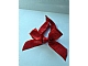 Gear No: ribbon01pb01  Name: Christmas Tree Ornament, Ribbon with Gold Edges and Bricks Pattern