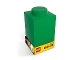 Gear No: LGL-LP41  Name: LED Silicone Brick 1 x 1, Green