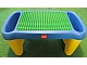 Gear No: 72635c01  Name: Playtable Preschool with Yellow Legs and Affixed Green Duplo Baseplate 16 x 24