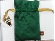 Gear No: DPouch  Name: Money Pouch with Draw Ribbon, Satin Feel with LEGO Tag, for Christmas Decoration