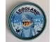 Gear No: pin250  Name: Pin, LEGOLAND Discovery Center Shark Guy 2 Piece Badge