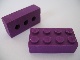 Lot ID: 95427223  Gear No: eraser01  Name: Eraser, 2 x 4 Brick with 3 Holes on Bottom
