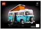 Instruction No: 10279  Name: Volkswagen T2 Camper Van {VW Bus}