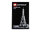 Instruction No: 21019  Name: The Eiffel Tower