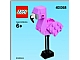 Lot ID: 332251927  Instruction No: 40068  Name: Monthly Mini Model Build Set - 2013 08 August, Flamingo polybag