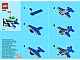 Instruction No: 40102  Name: Monthly Mini Model Build Set - 2014 09 September, Racing Plane polybag