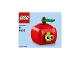 Lot ID: 358520706  Instruction No: 40215  Name: Monthly Mini Model Build Set - 2016 08 August, Apple polybag