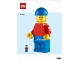 Instruction No: 40649  Name: Up-Scaled LEGO Minifigure
