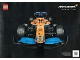 Lot ID: 330695062  Instruction No: 42141  Name: McLaren Formula 1 Team 2022 Race Car