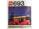 Lot ID: 402991558  Instruction No: 693  Name: Fire Engine with Firemen