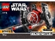 Instruction No: 75194  Name: First Order TIE Fighter Microfighter