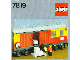 Instruction No: 7819  Name: Postal Container Wagon Covered