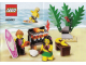 Instruction No: 850449  Name: Minifigure Beach Accessory Pack blister pack
