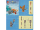Instruction No: 850913  Name: Fire and Ice Minifigure Accessory Set blister pack