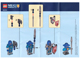 Instruction No: 853515  Name: Knights Army blister pack