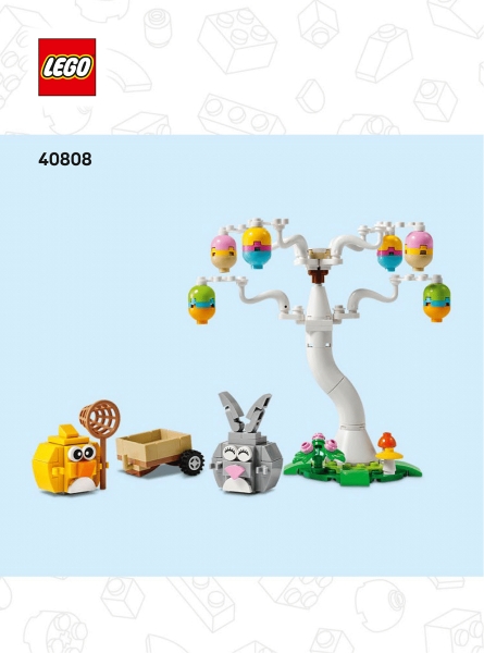 Easter Bunny and Chick Egg Hunt