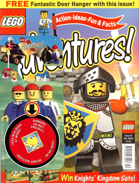 BrickLink Book amUK00Mar : LEGO Adventures Magazine UK - Issue 12 - March 2000 - BrickLink Reference Catalog