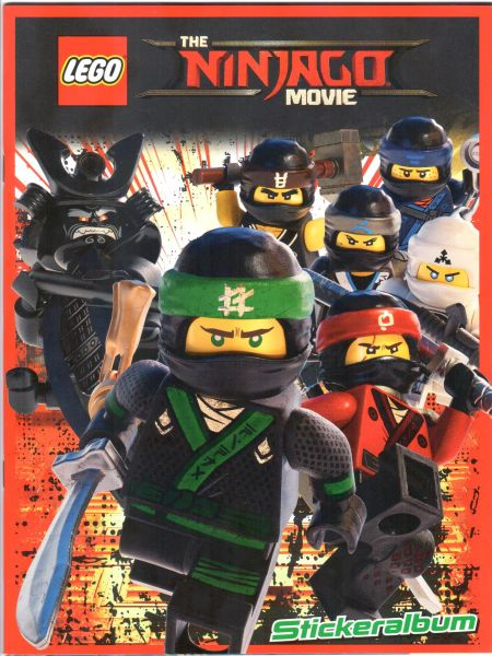 100 immagini LEGO ® Ninjago ™ movie sticker album 20 BOOSTER 
