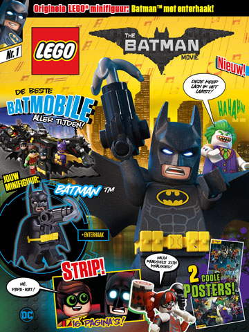 The LEGO Batman Movie Magazine 2018 Issue 1 (Dutch) : Book mag2018tlbm01nl  | BrickLink