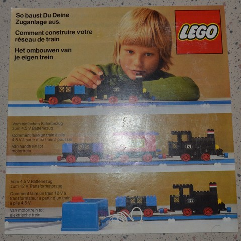 Information Leaflet: From Push Train to Battery Train 4.5V to Electric Train 12V (101581-D/F/NL)